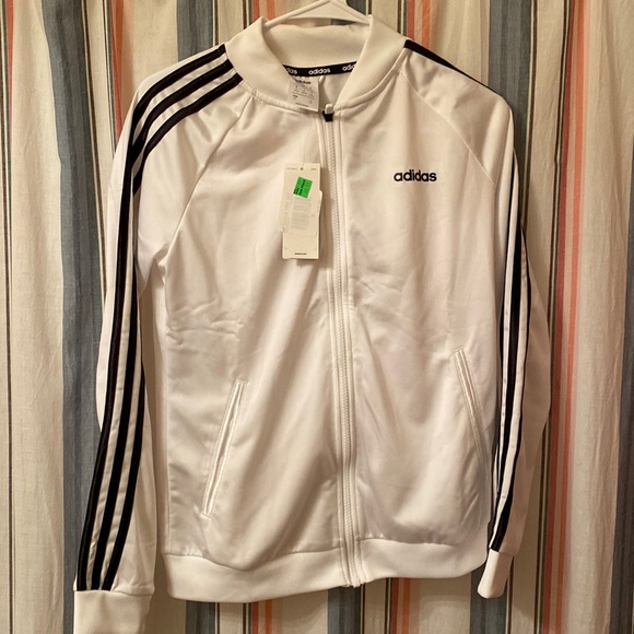 White Adidas Racer Jacket